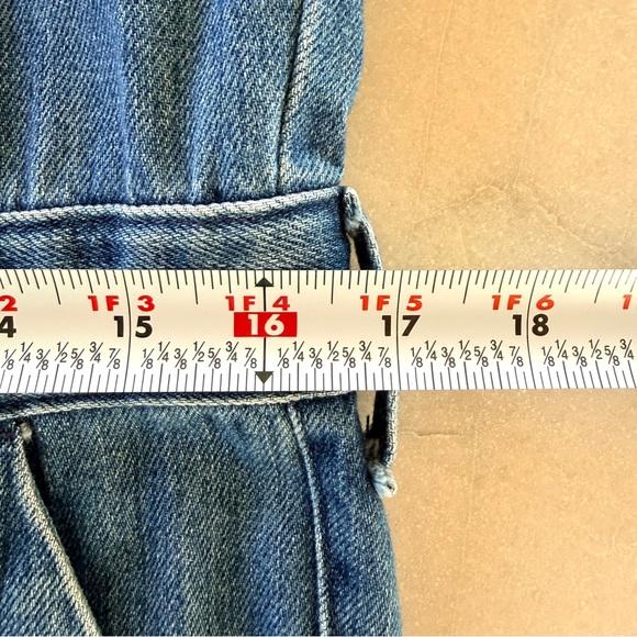 Everlane Supersoft Jean Coverall Organic Cotton Blue Womens Size 4 - Picture 14 of 15